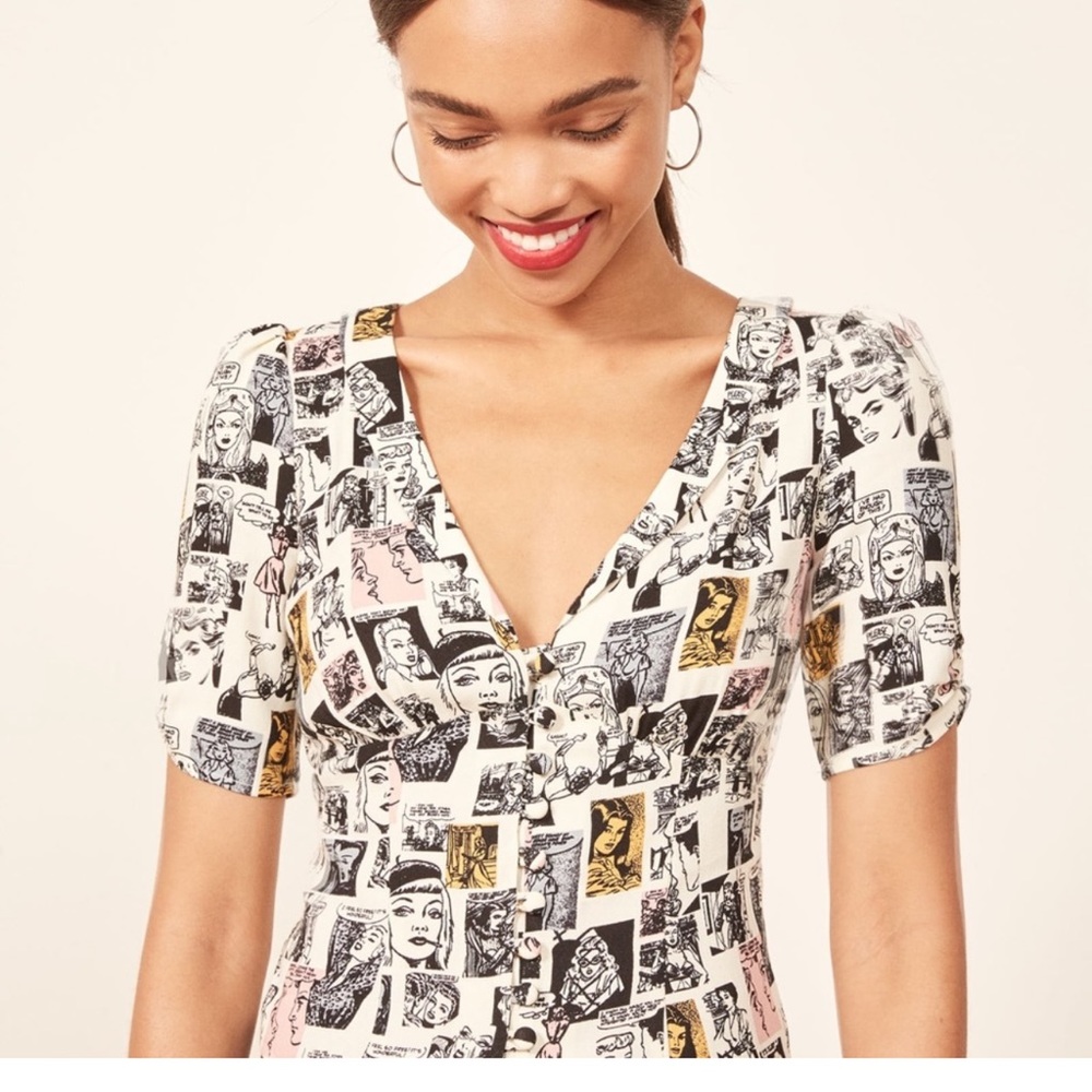 Reformation Devon Top Comic Book - image 1